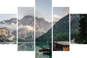 Obraz - Lake Prags (150x105 cm)