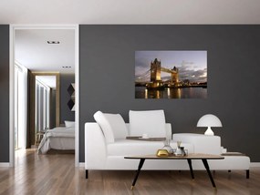 Obrázok - Tower Bridge v noci (90x60 cm)