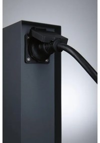 Paulmann 94700 - Vonkajší zásuvkový stĺpik RIO 2Z SCHUKO 230V IP44