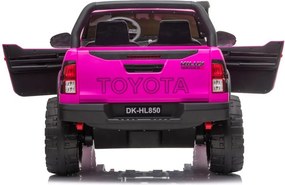 LEAN CARS Toyota Hilux Ružová batéria