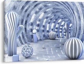 Obraz - 3D abstrakcia (70x50 cm)
