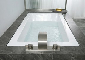 Erga Pureline-S, vaňa 1800x800x400 mm bez nožičiek, biela lesklá, ERG-V07-PURELINE-S-180x080-WH