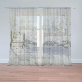 Sablio Záclony Straka - Claude Monet: 2ks 150x250cm