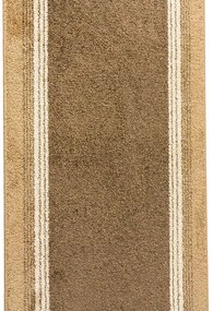 Koberce Breno Behúň PASSAGE 03/DFO, šíře role 80 cm, hnedá, viacfarebná