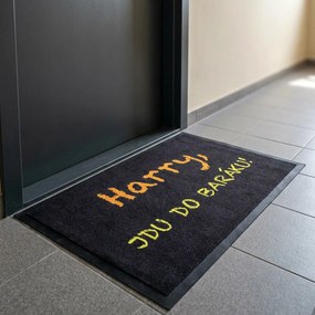 Mercury Flooring, Rohožka Harry, jdu do baráku 40x60 cm, 40x60, čierna