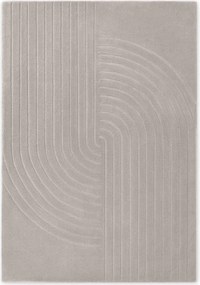 Vikosa, Kusový koberec Vikosa Arcura 106270 Light Grey, 200x300, šedá, obývacia izba