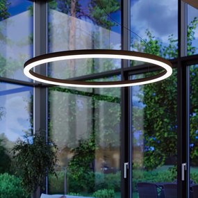 Závesné LED svietidlo Oda 80, 1x LED 48w, 4000k, b