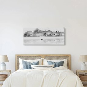 Obraz - Japonské jazero (120x50 cm)