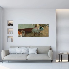 Obraz - Edgar Degas, The Dance Lesson, reprodukcia (120x50 cm)