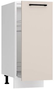 Kuchynská skrinka Max D30 Cargo + kôš svetlobéžová