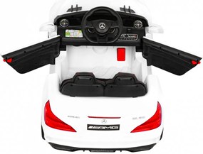 RAMIZ Elektrické autíčko Mercedes Benz AMG SL65 - biele