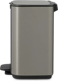 Sivý pedálový oceľový odpadkový kôš 4 l Bo – Brabantia