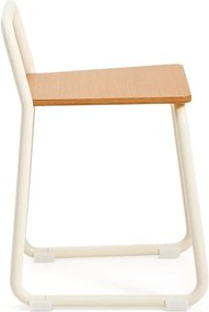 Béžová kovová detská stolička Tinn – Kave Home