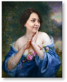 Darček pre ženy - historický obraz z fotky