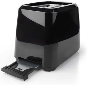 Nedis KABT150EBK - Hriankovač s dvoma otvormi 700W/230V čierna