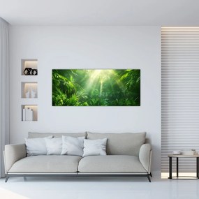Obraz - Dažďový prales (120x50 cm)