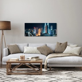 Obraz - Noc v Kuala Lumpur (120x50 cm)