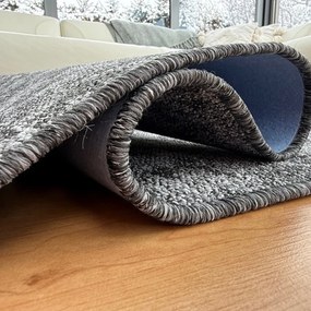 Vopi, Metrážny koberec Madrid šedý - neúčtujeme odrezky z rolky, na mieru, šíře 1,33m,1m,2m,3m,4m,na mieru, neúčtujeme odrezky, šedá, filc, chodba / predsieň