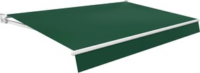 Markíza BestBerg BBSU-ML295GN / 295 × 250 cm / biela/zelená