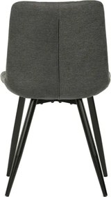 Jedálenská stolička sivá CT-382 GREY2