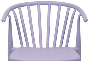 Plastová záhradná stolička v levanduľovej farbe Capri – Bonami Essentials