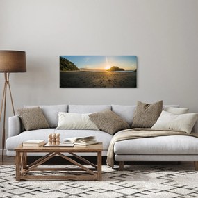 Obraz pláže (120x50 cm)