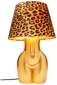 Donna stolová lampa zlatá