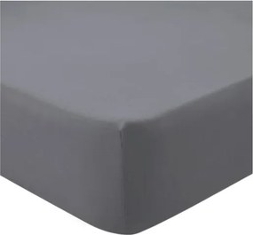 Posteľná plachta jersey tmavosivá TiaHome - 70x140cm