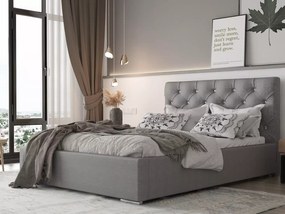 Čalúnená posteľ s úložným priestorom 120x200 cm PRO line 11