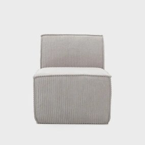 Kreslo LYKKE svetlosivé 746871