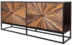 Komoda BARRACUDA 177 cm z masívneho mangového dreva