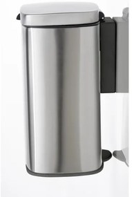 WENKO 25336100 - Kôš SARE 21,5x29,5 cm strieborný