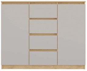 Komoda Musecalo 8 (dub artisan + kašmír). Akcia -20%. Vlastná spoľahlivá doprava až k Vám domov. 1132843