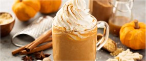 Obraz - Tekvicové latte (120x50 cm)