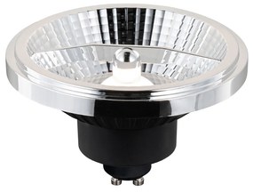 Inteligentný stropný reflektor čierny nastaviteľný vrátane Wifi GU10 111mm - Rondoo Up