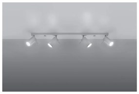 Biele stropné svietidlo Sollux Etna 4L