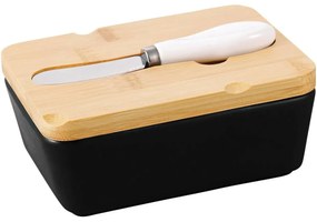 Florina Dóza na maslo s nožíkom Adria, čierna