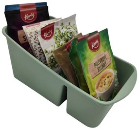 ALTOM Organizér na korenie v vreckách, zásobník, ANNA2, zelený