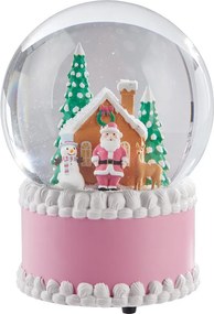 X-MAS Snehová guľa hracia 12 cm
