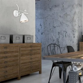 Nástenná lampa RETRO II 1xE27/60W/230V biela