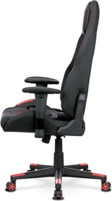Herná stolička čierna KA-R209 RED