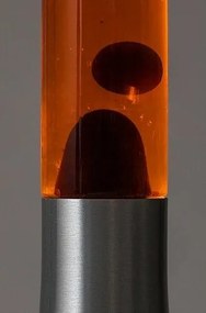 Rabalux 76026 dekoratívna lávová stolná LED lampa Poppilol, oranžovočervená