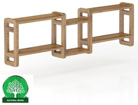 Polička borovica PK103-150x44x19 dub