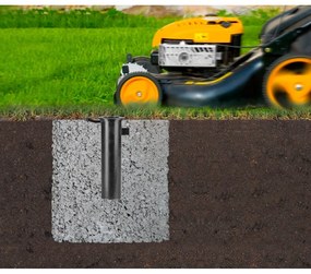 Vonkajší sušiak na bielizeň v striebornej farbe 30 m Essential – Brabantia