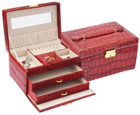 Šperkovnica JK Box SP-958/A7 červená