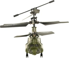 LEAN Toys Syma S026H-1 RC vrtuľník na diaľkové ovládanie Khaki Green