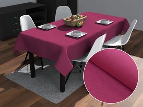 Biante Dekoračný obdĺžnikový obrus BK-005 Purpurový 120x160 cm