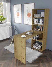 PC stolík Harman (dub artisan). Akcia -7%. Vlastná spoľahlivá doprava až k Vám domov. 1124932