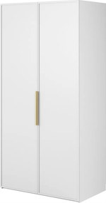 Šatníková skriňa Forry IV (biela)