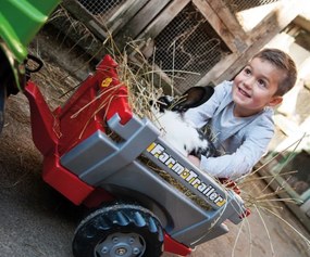 Šlapací traktor RT s prívesom Rolly Toys 800261